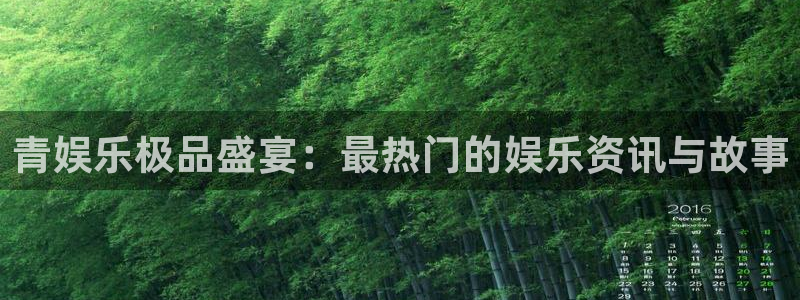 天富平台注册登录入口：青娱乐极品盛宴：最热门的娱乐资讯与故事